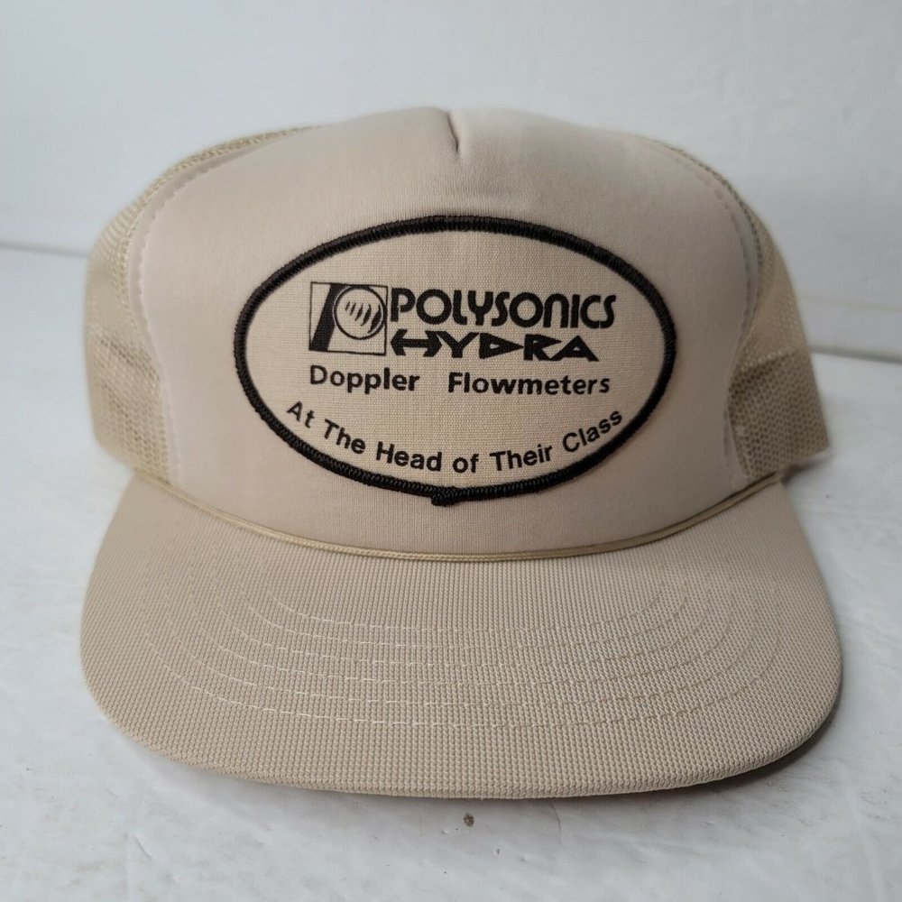 Polysonics Hydra Ball Hat Cap Mesh Snapback Doppl… - image 1